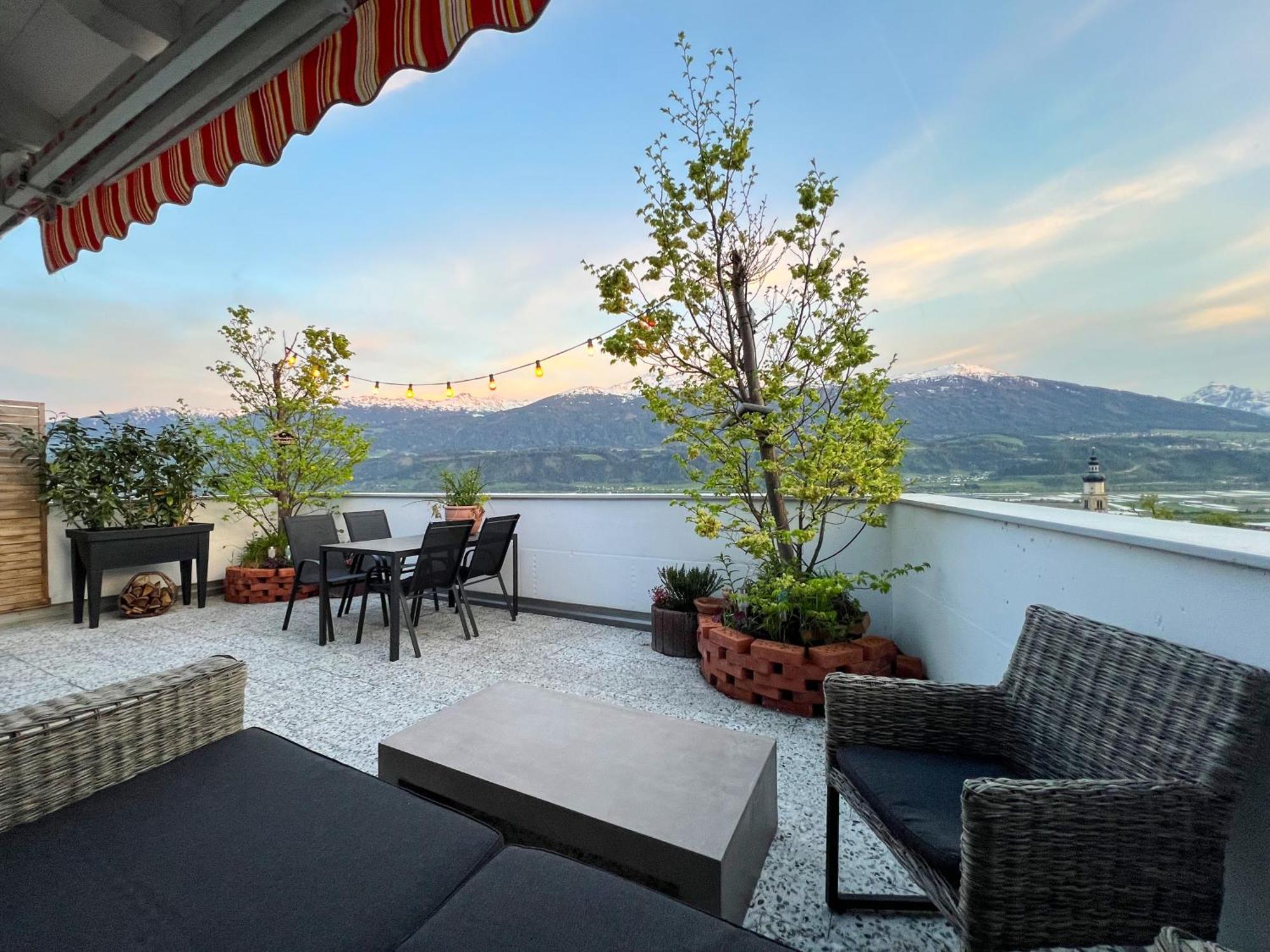 Apartamento Sunny Mountain Loft - Terrace & Garden Thaur Exterior foto
